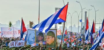 Thousands gather outside US Embassy in Havana in protest of Raul Castro indictment