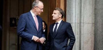 Macron and Merz denounce Russian attacks on Ukraine