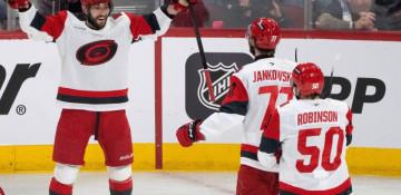 Hurricanes sink Canadiens in overtime again to lead series -  VIDEO 