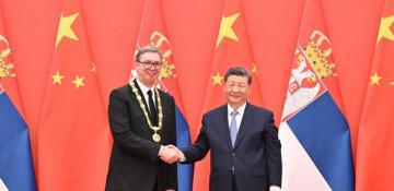 Xi Jinping awards China's Friendship Medal to Serbia's Vucic -  VIDEO 