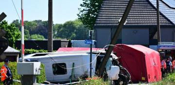 Several people killed as train collides with school bus in Belgium