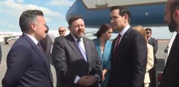 US Secretary of State Rubio arrives in Armenia -  VIDEO 