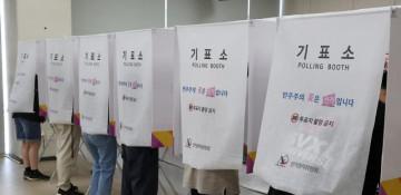 South Korea local elections draw strong early voter turnout
