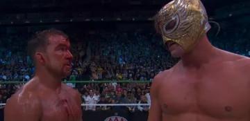 Chad Gable unmasks in emotional AAA match against Ludwig Kaiser