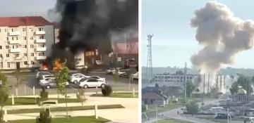 Ukrainian drones strike Russia's Grozny -  VIDEO 