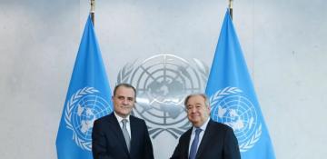 Azerbaijani FM briefs UN chief on Baku-Yerevan normalization process