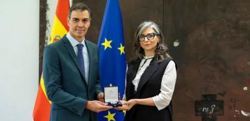 Spain honors UN rapporteur Francesca Albanese with top civilian award