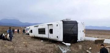 Deadly bus crash in southern Iran kills 8 and injures 15