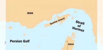 Explosions reported on Iran’s Qeshm Island in Strait of Hormuz amid air defence activity
