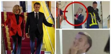 Brigitte Macron slap claims and alleged secret messages spark political scandal denial