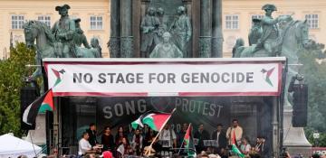 Protests erupt in Vienna over Israel’s Eurovision participation as security tightened at grand final -  VIDEO 