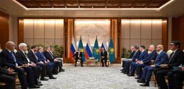 Putin says Russia remains one of Kazakhstan’s top trading partners
