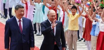 Putin hails ‘unprecedented level’ of China ties during Beijing visit -  VIDEO 