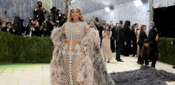 Beyoncé dazzles in crystal-studded skeleton-inspired gown at 2026 Met Gala