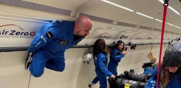 Scientists in France conduct zero-gravity experiments during parabolic flights -  VIDEO 