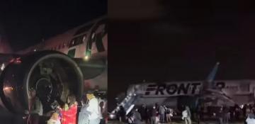 Person killed after being struck by Frontier Airlines plane at Denver airport -  VIDEO 