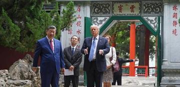 Trump says multiple issues resolved in meeting with Xi Jinping