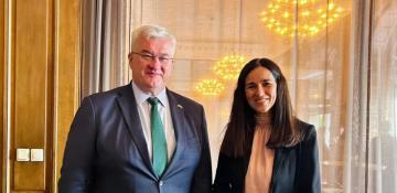 Ukraine foreign minister meets new Hungarian counterpart to discuss minority rights