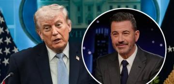 Donald Trump escalates pressure on ABC to cancel Jimmy Kimmel Live -  VIDEO 