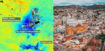 NASA satellite data confirms Mexico City is sinking at an alarming rate