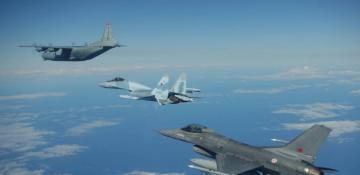 NATO F-16 jets intercept Russian aircraft over Baltic Sea during Air Policing mission