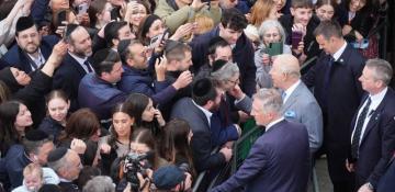 King Charles visits Golders Green after shocking stabbing attack