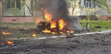 Drone strike hits Kharkiv district, injuring four including child