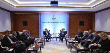 BRICS top diplomats hold fresh talks in New Delhi amid global tensions