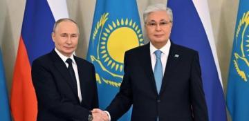 Putin visits Kazakhstan 