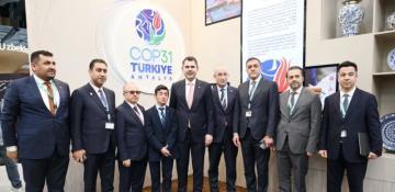 Turkish officials visit “Urban Expo” during WUF13