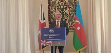 UK and Azerbaijan expanded defence cooperation over the past four years, Fergus Auld says