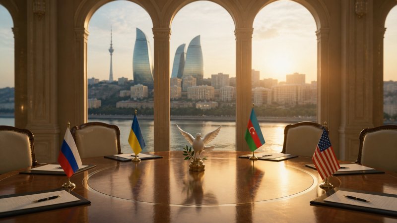 Azerbaijan emerges as potential neutral venue for Ukraine-Russia peace talks