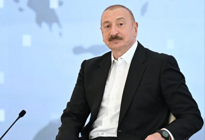 President Ilham Aliyev shares post on social media for Independence Day