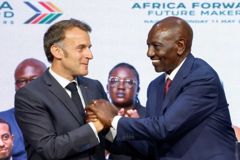 Macron unveils $27bn investment plan at Africa Forward summit in Kenya
