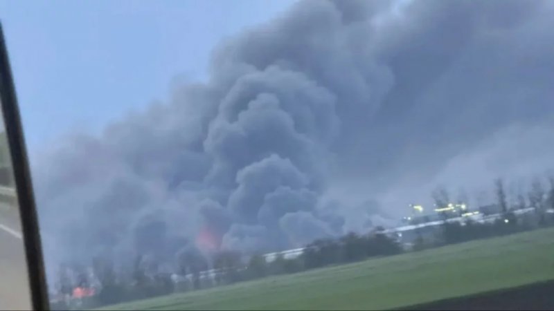 Drone strikes hit industrial sites in Rostov-on-Don and Yaroslavl, causing fires -  VIDEO 