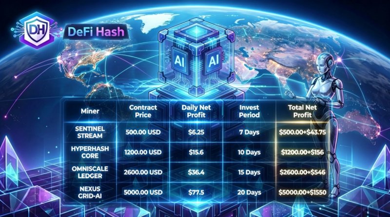 News about - DeFi Hash redefines AI bots with intelligent computing power