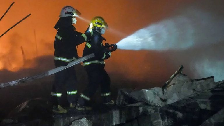 At least 26 killed and dozens injured in China fireworks factory explosion -  VIDEO 