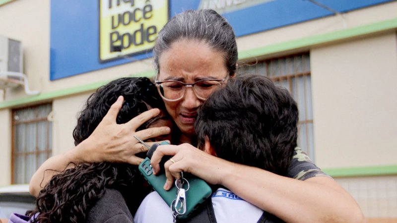 News about - Student arrested after school shooting in Brazil leaves two dead -  PHOTO 