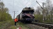 Two dead in Ukraine train-crane truck collision -  VIDEO 