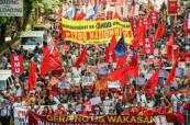 Filipinos protest livelihood hardship to mark Labor Day 