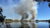 Australia bushfire alert: Blaze at Herdsman Lake, Perth