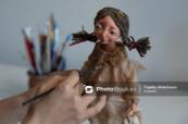 Meet the artist bringing dolls to life with retro nostalgia