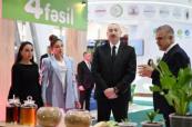 President Ilham Aliyev viewed 19th Caspian Agro Week, 31st Interfood Azerbaijan exhibitions 