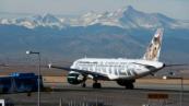 Frontier Airlines hits person on runway at Denver airport -  VIDEO 