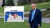 Trump posts image portraying Venezuela as US ‘51st state’ -  PHOTO 