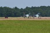 U.S. Air Force T-38 jet crashes in Mississippi -  VIDEO 