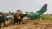 Trainer aircraft crash-lands in India's Maharashtra