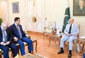 Pakistan’s PM hosts Azerbaijan’s Justice Minister