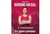 Azerbaijani female wrestler wins European bronze