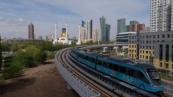 Kazakhstan launches Astana light rail system 